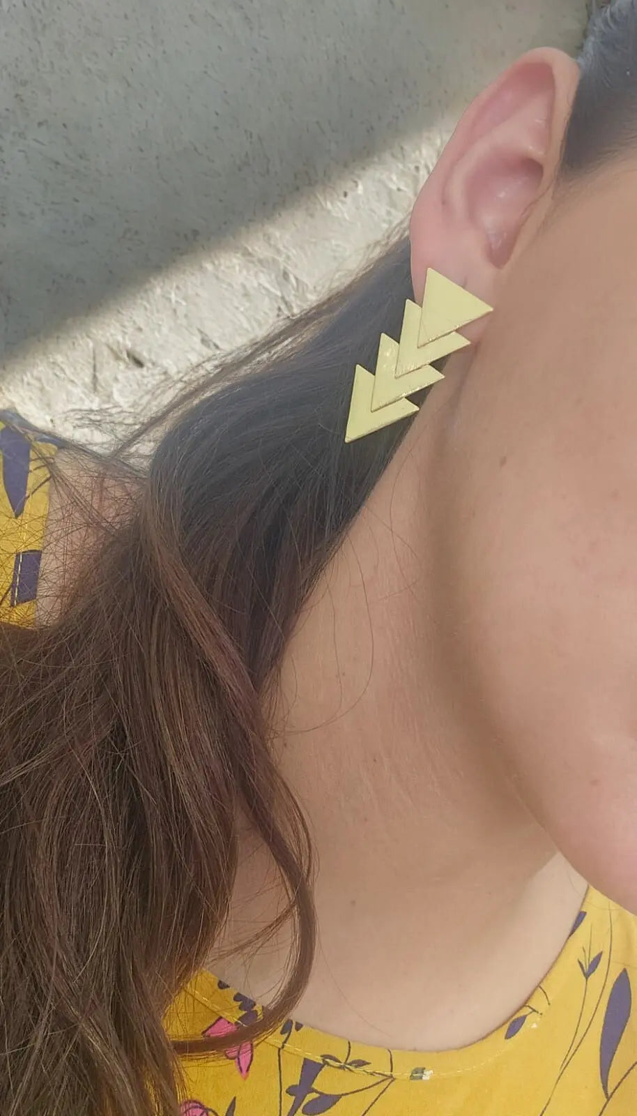 Trikona Earrings Bliss Boho