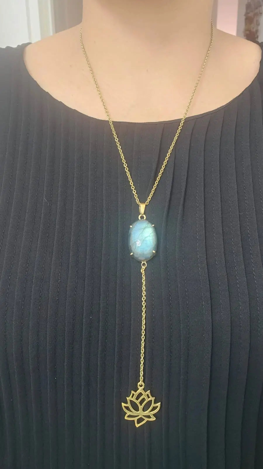 Mystica Aurora – Labradorite Soul Pendant Bliss Boho
