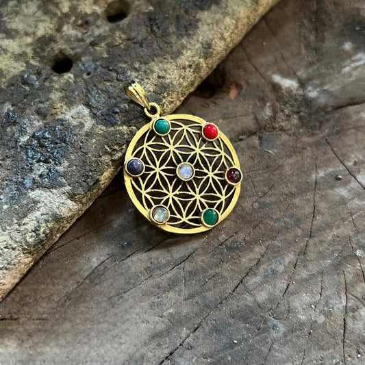 Chakra Tree of Life Pendant