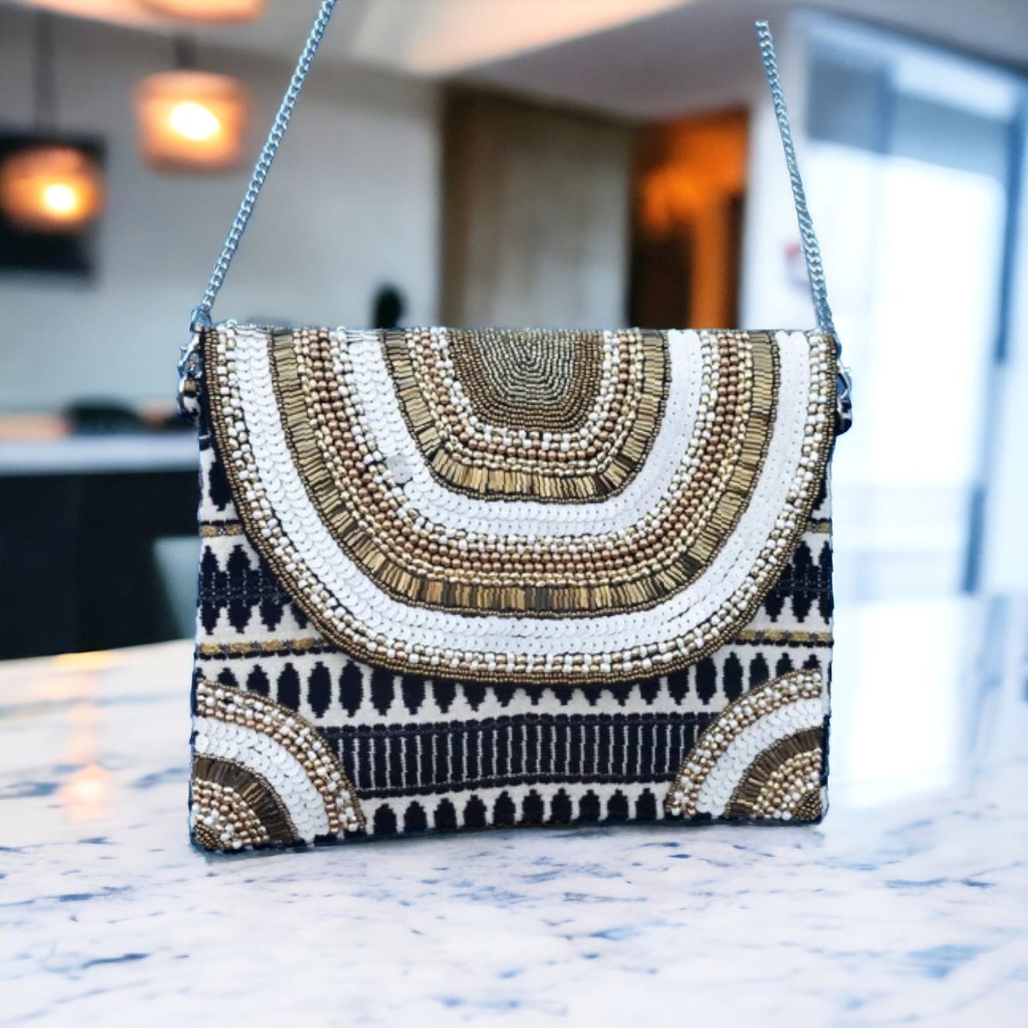 Ebony Elegance Clutch
