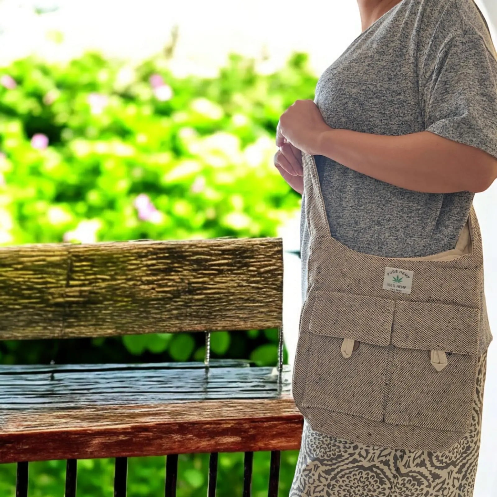 Timeless Sand Unisex Sling Bag Bliss Boho