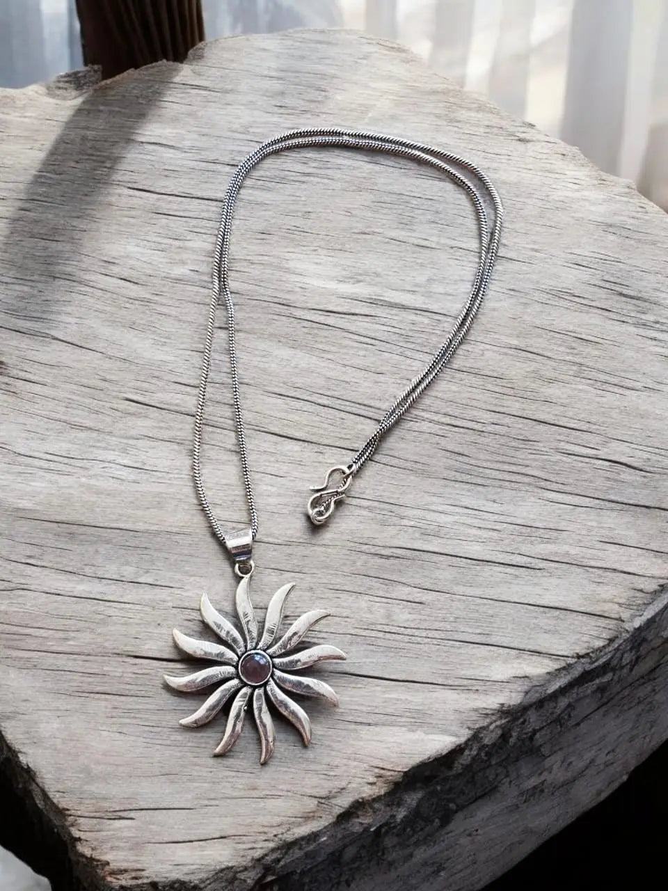 Rayla Necklace with Amethyst Stone Bliss Boho