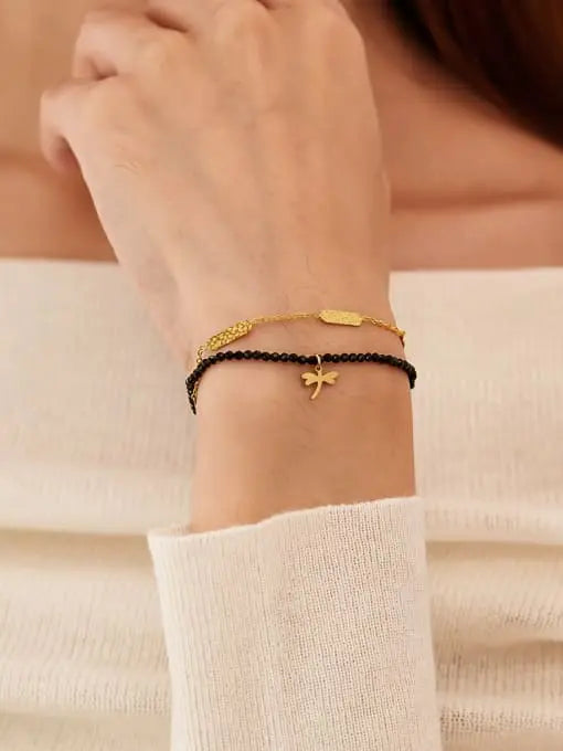 Dragonfly  Multi-Strand Bracelet Bliss Boho