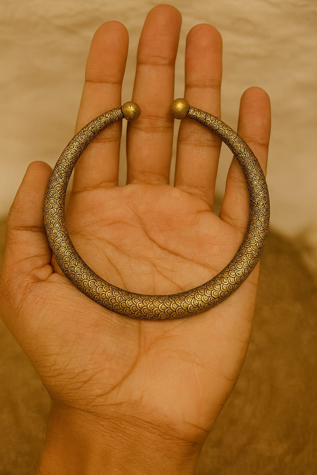 Matsya Tribal Anklet