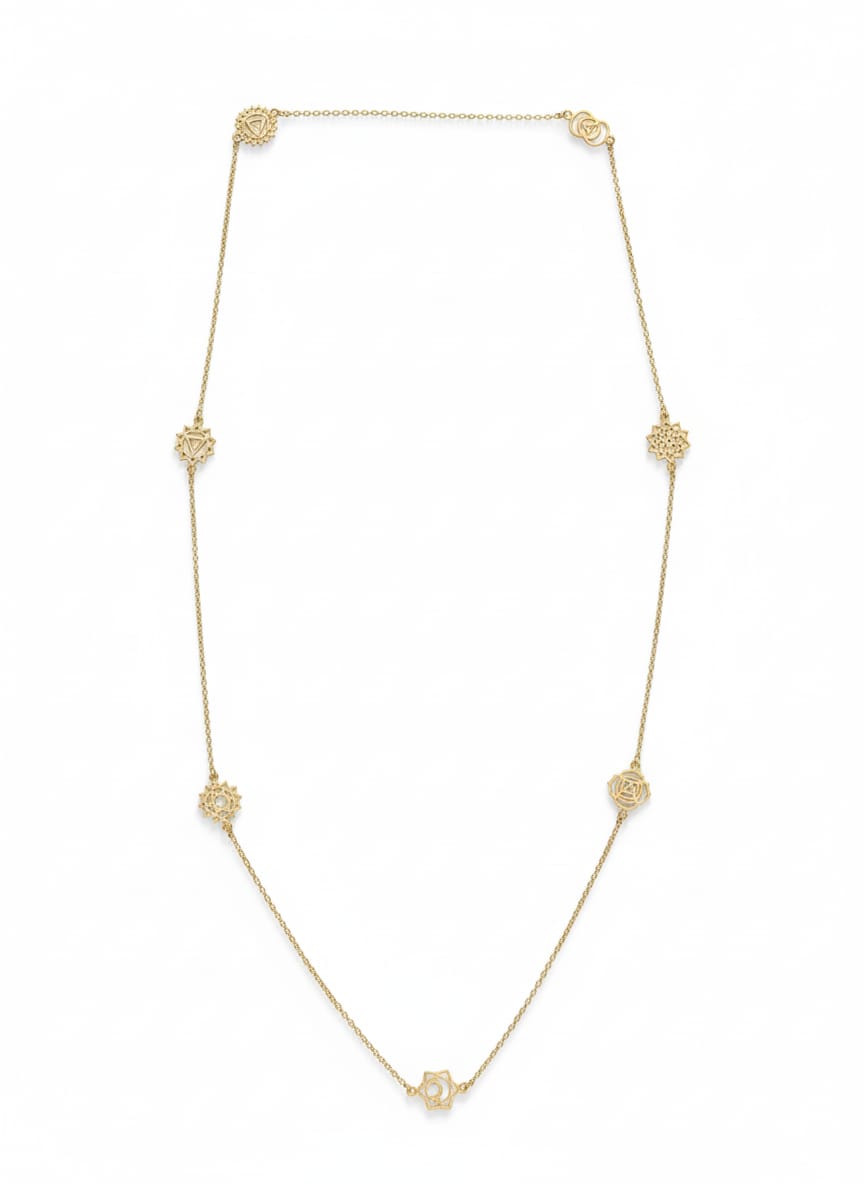 Seven Chakra Long Necklace