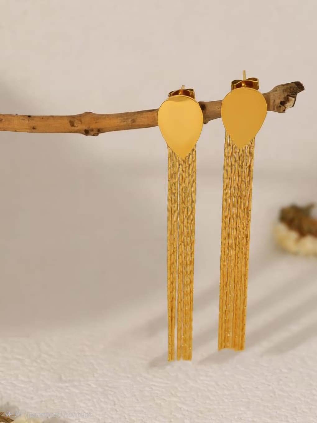 Wild Dune Tassel Earrings