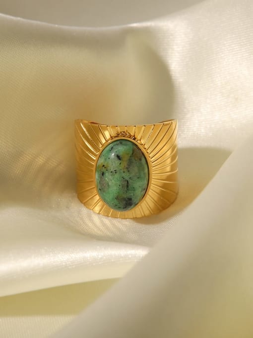 Riverie Ring with African Turquoise