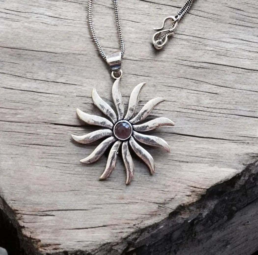 Rayla Necklace with Amethyst Stone Bliss Boho