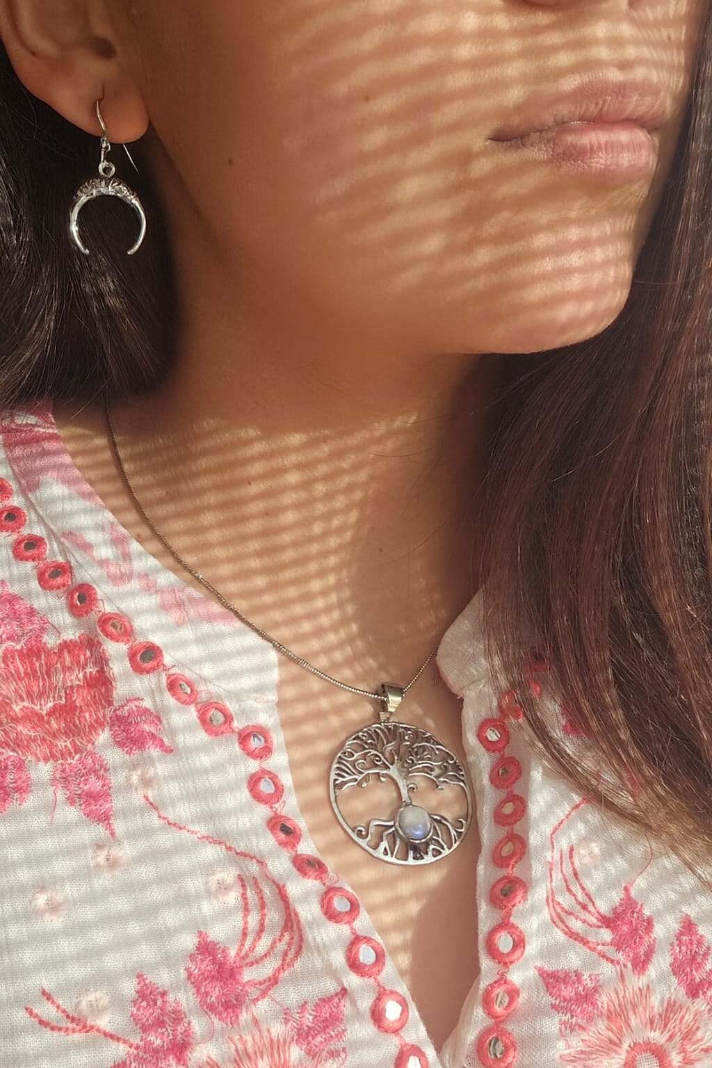 Tree Of Life Stone Necklace