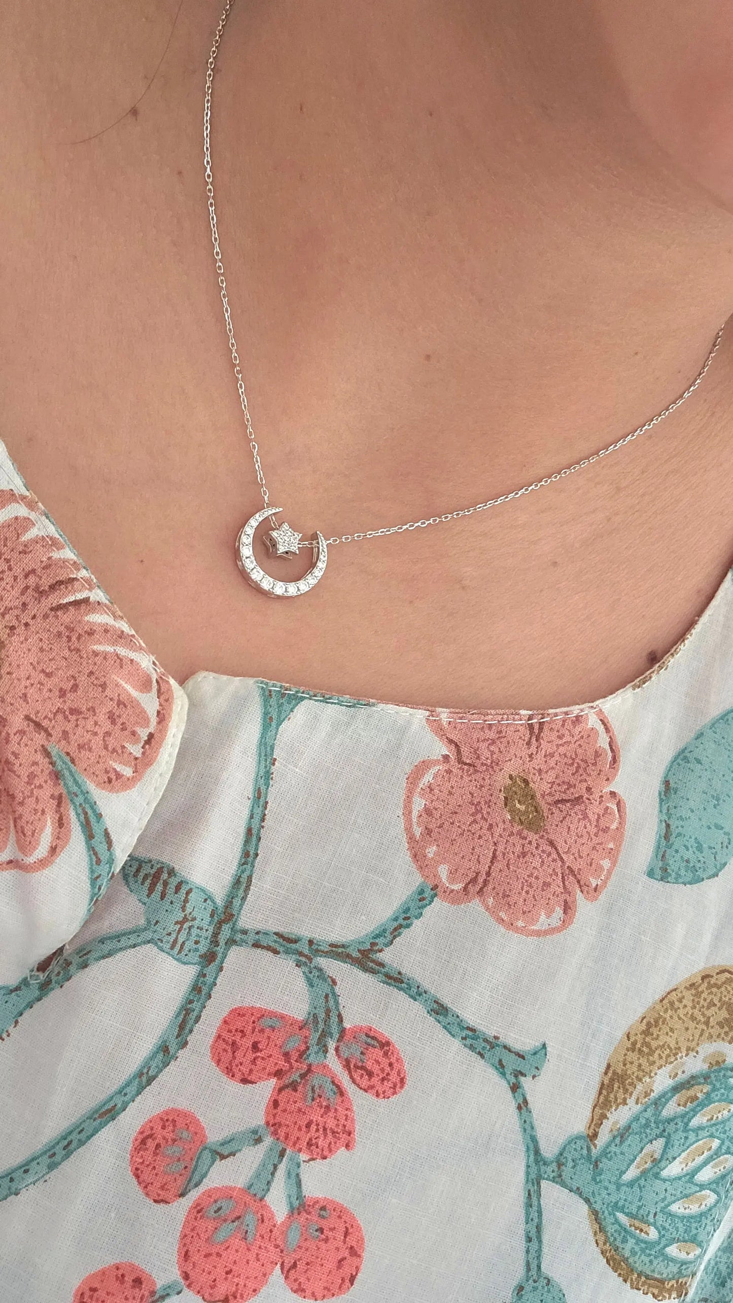 Celestial Star Necklace – Dainty 5-Way Wear Bliss Boho