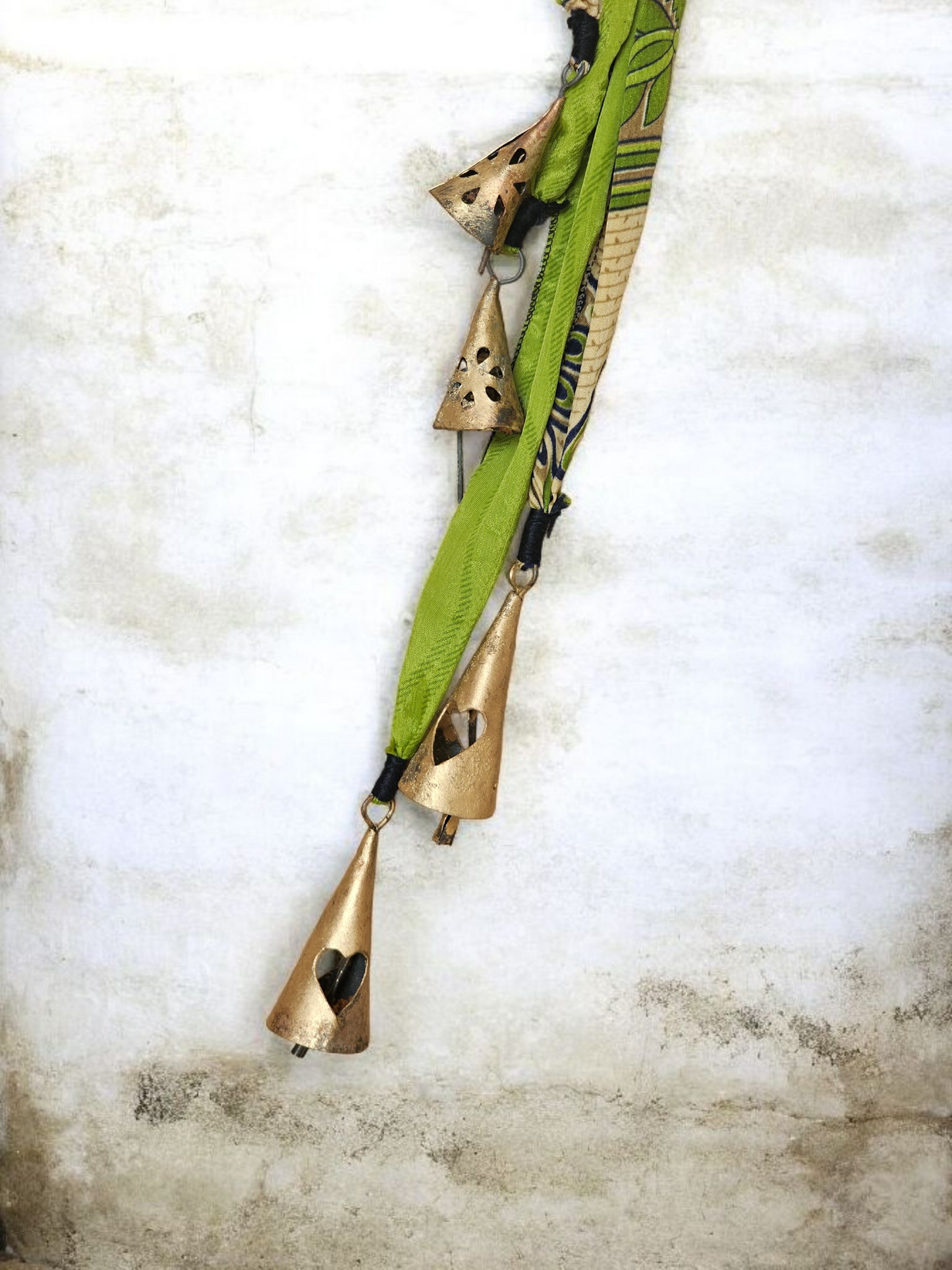 Bells Recycled Sari Chimes
