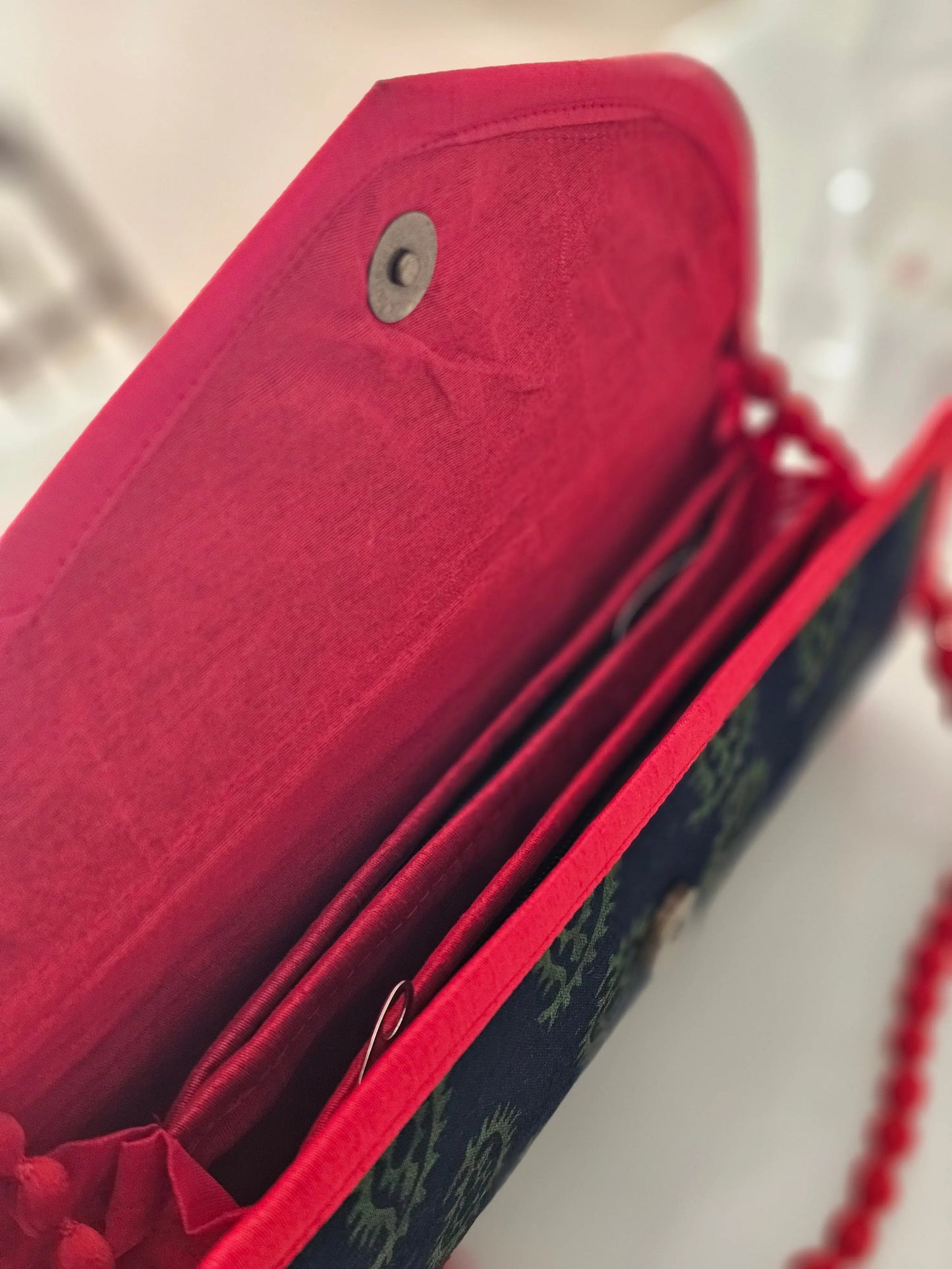 Silk Shoulder Bag from Kutch Bliss Boho