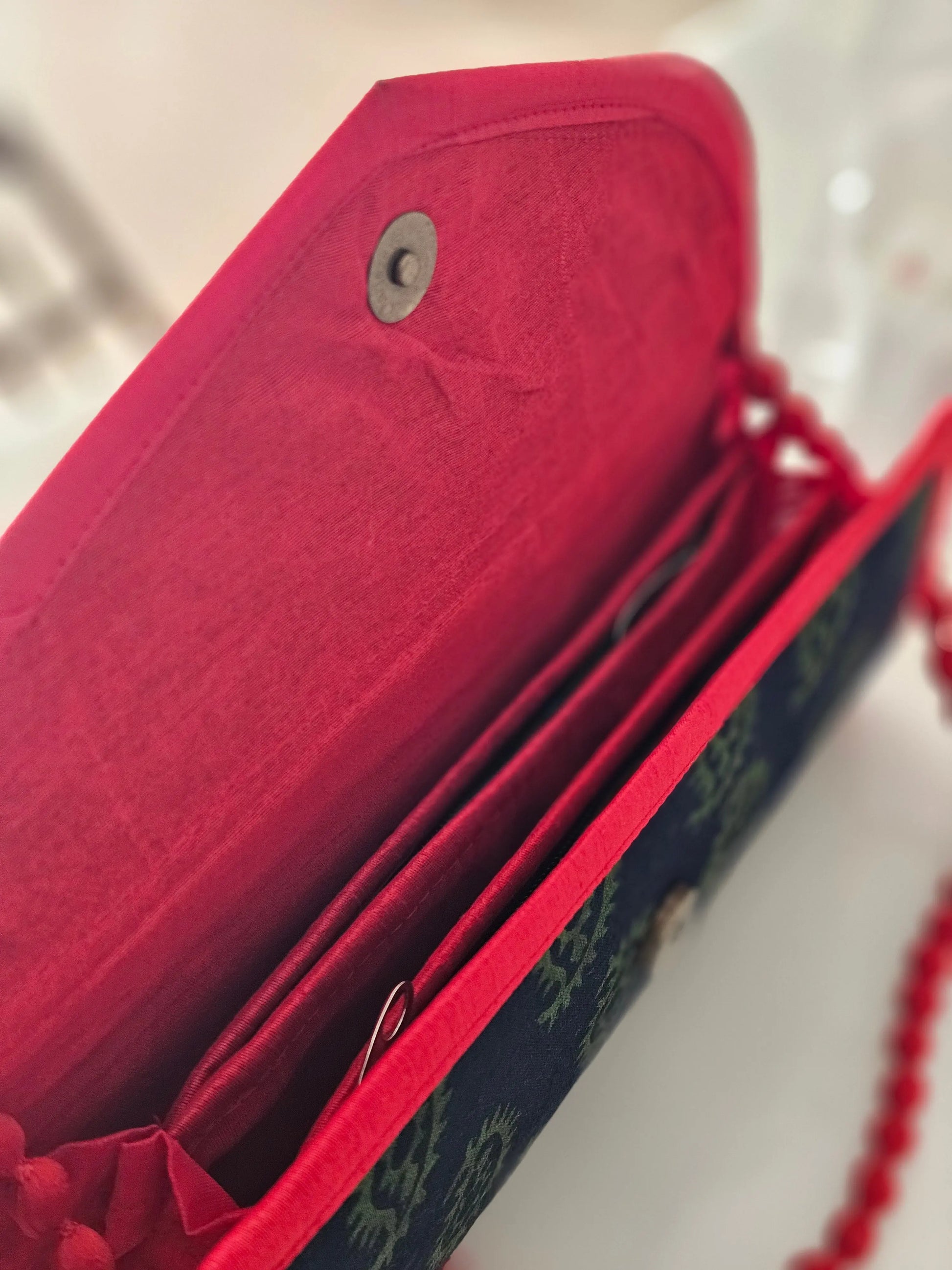 Silk Shoulder Bag from Kutch Bliss Boho