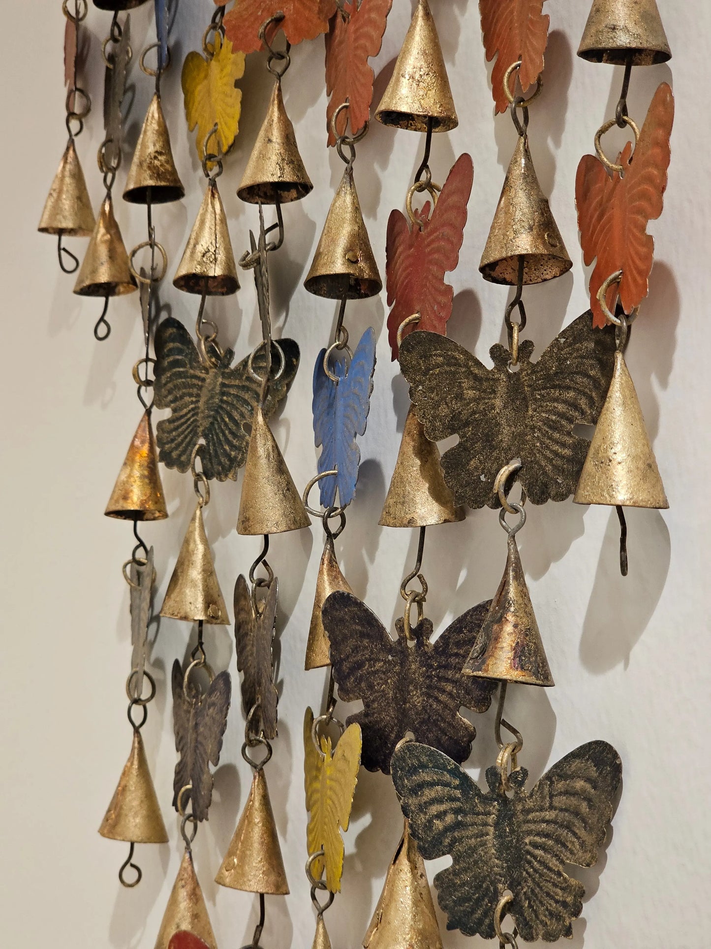 Bohemian Handcrafted  Butterfly Wall Decor Chime Bliss Boho