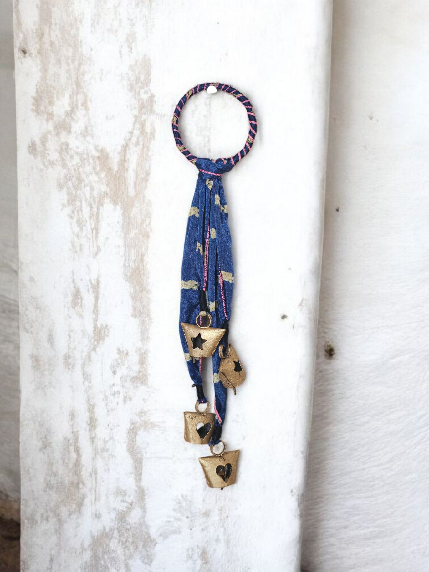 Bells Recycled Sari Chimes