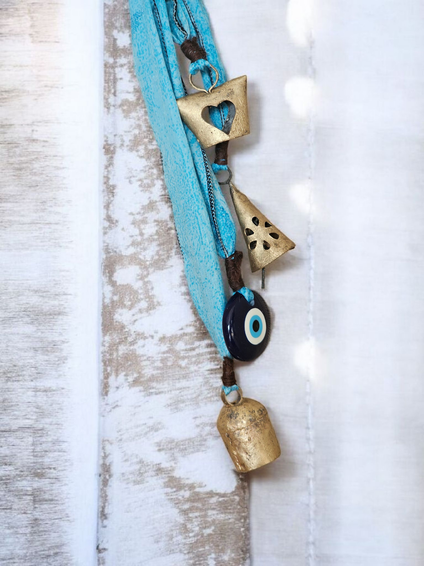 Bells Recycled Sari Chimes