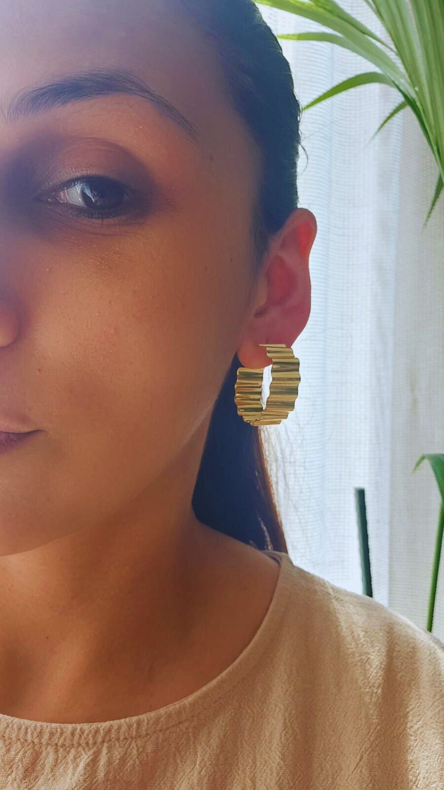 Aarika Hoops Earring