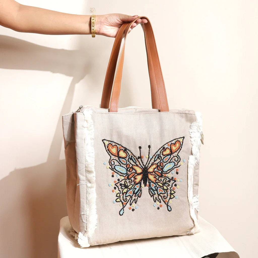 City Flutter Tote Bag