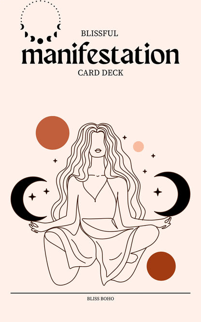 DIGITAL DOWNLOAD      Blissful Manifestation Deck Bliss Boho