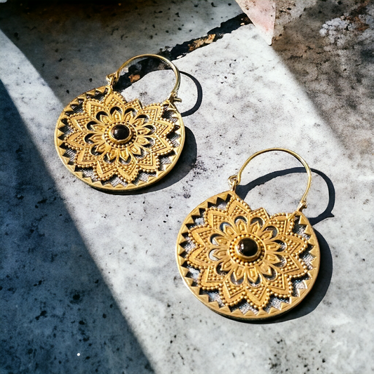 Bohemian Mandala Earrings