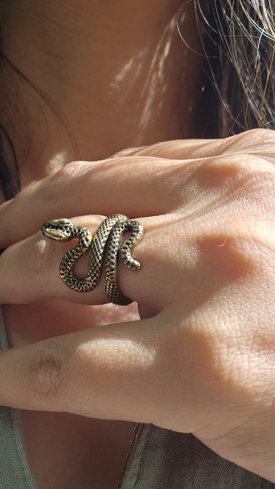 Mystic Serpentine Coil Ring