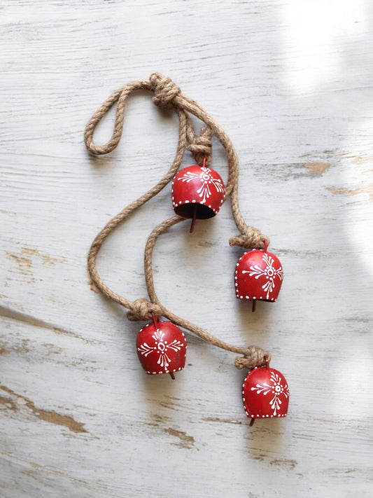 Boho Red Echo Bells