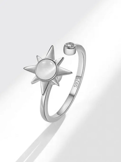 Shooting Star Ring with Cat's Eye Bliss Boho