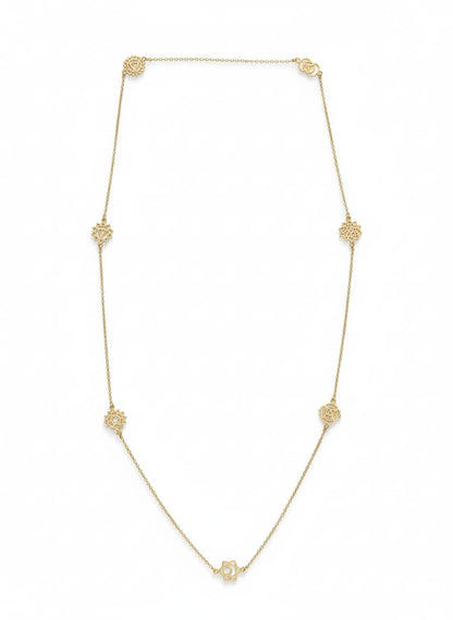 Seven Chakra Long Necklace