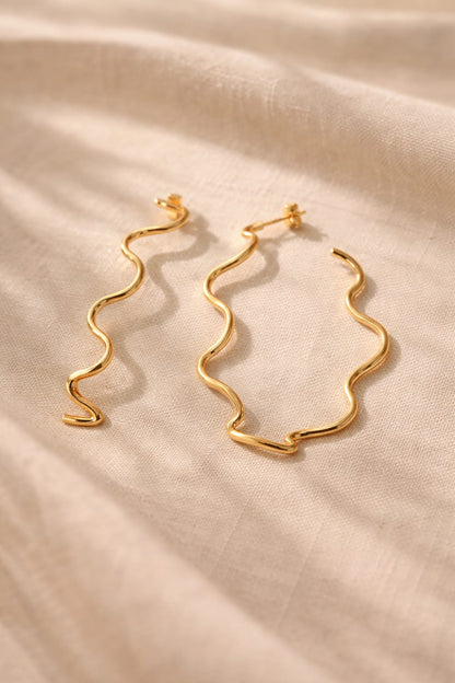 Desert Waves Hoop