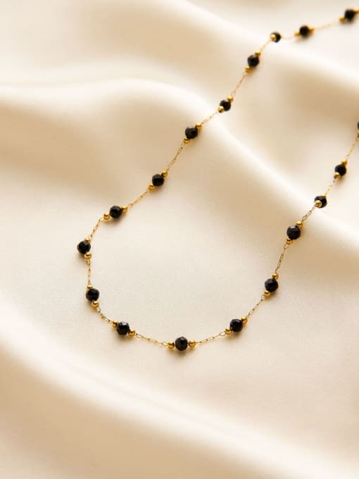 Obsidian Whisper Necklace