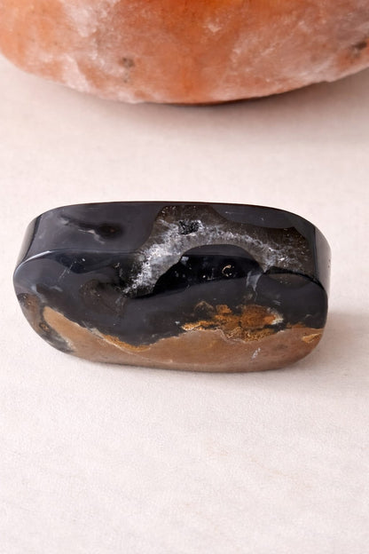 Volcano Agate Palm Stone