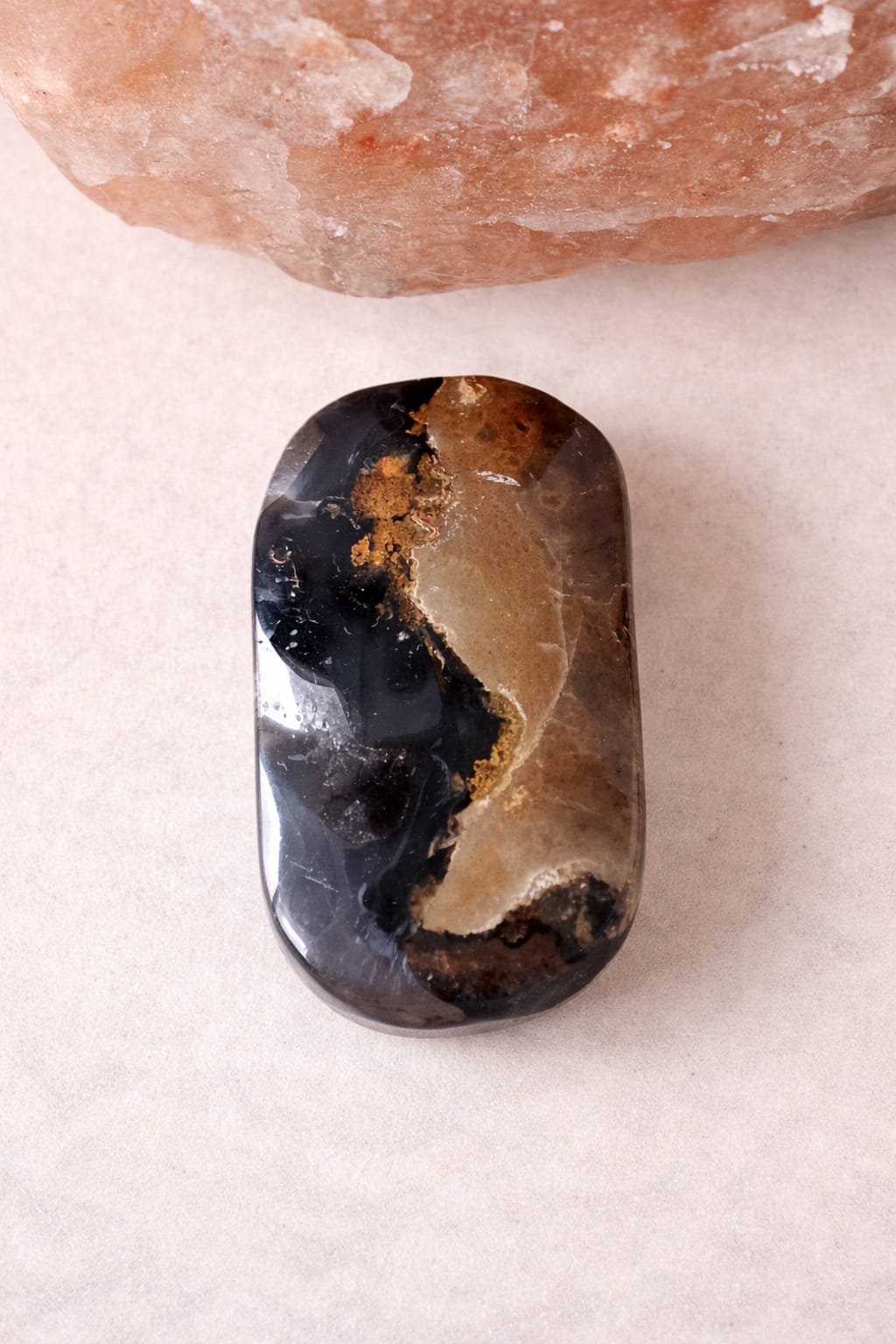 Volcano Agate Palm Stone