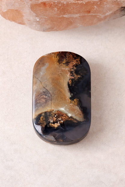 Volcano Agate Palm Stone