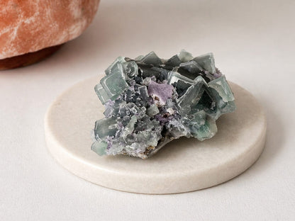 Green Fluorite Cluster