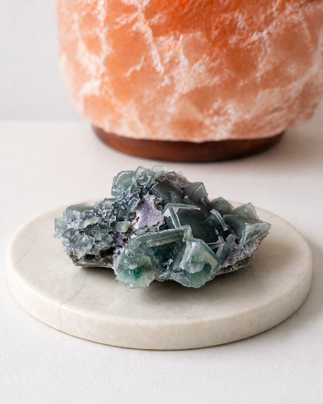 Green Fluorite Cluster