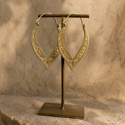 Tribal Drop Hoops