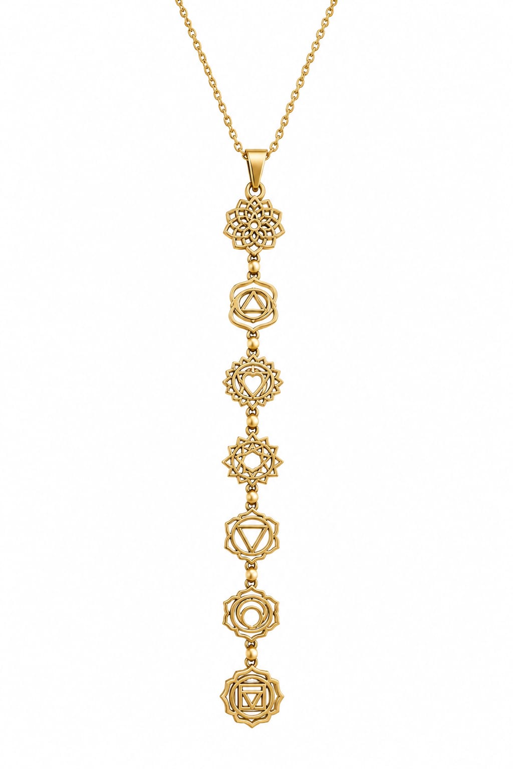 7 Chakra Necklace – Align & Energize