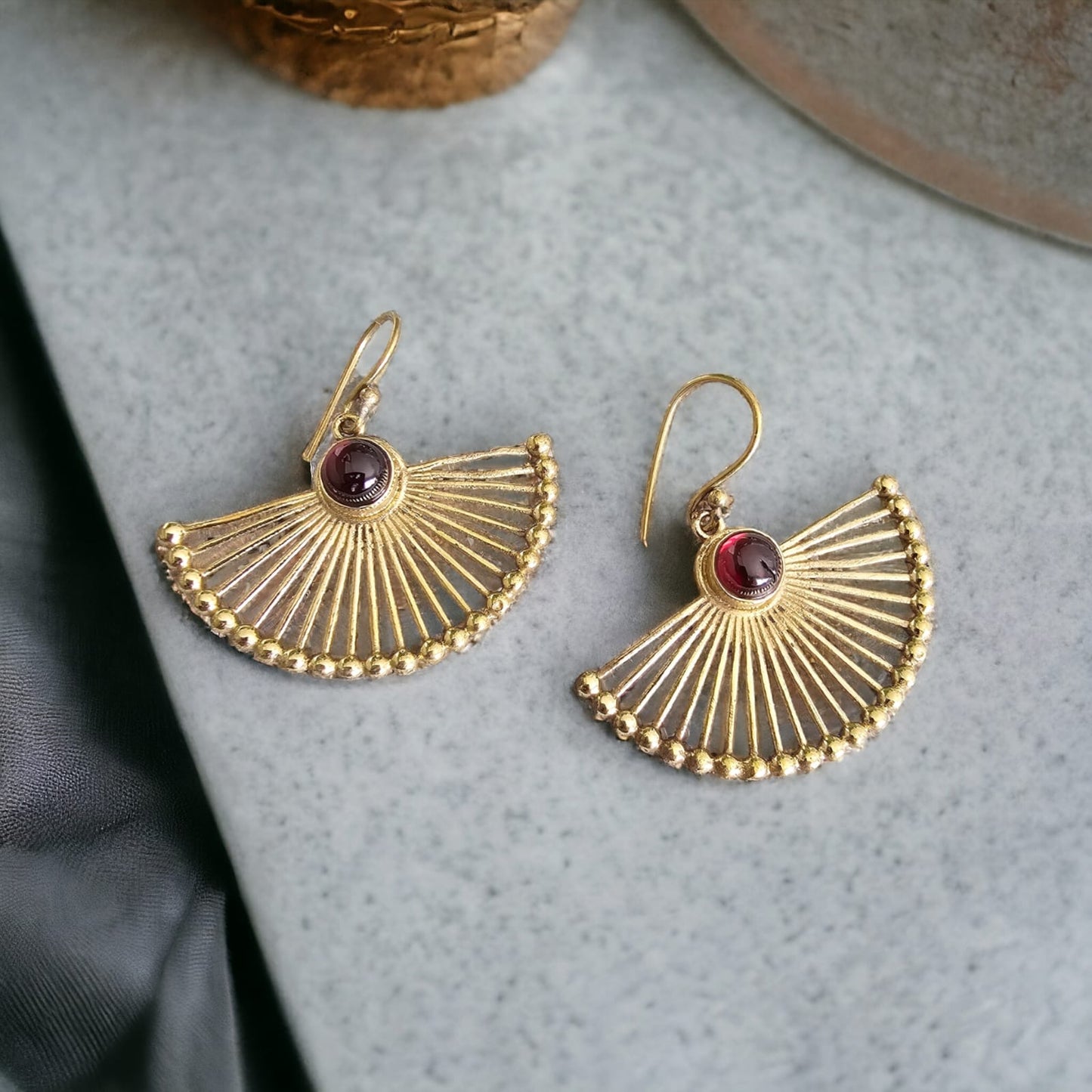 Brass Earrings