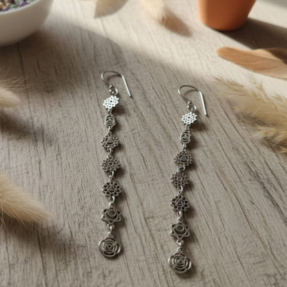 Seven Chakra Mini Earrings