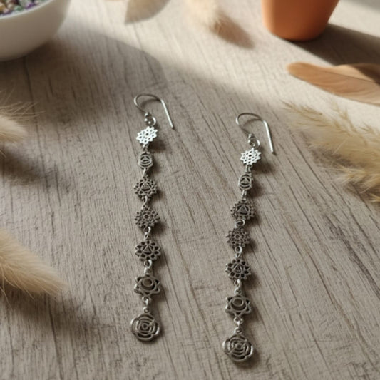 Seven Chakra Mini Earrings