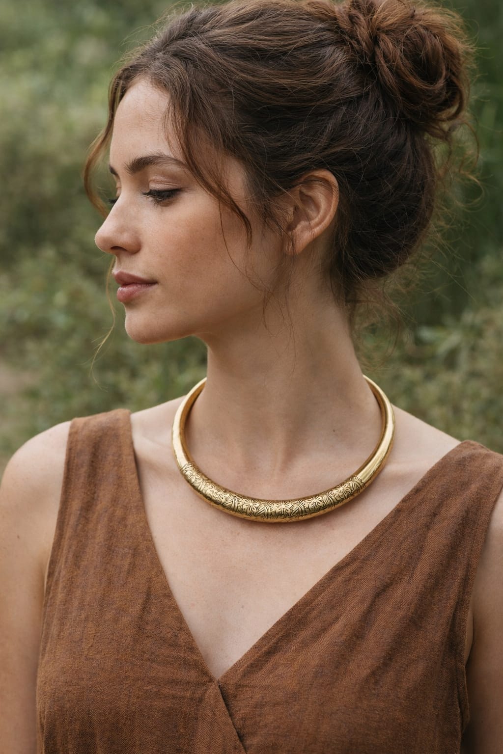 Banjara Brass Choker
