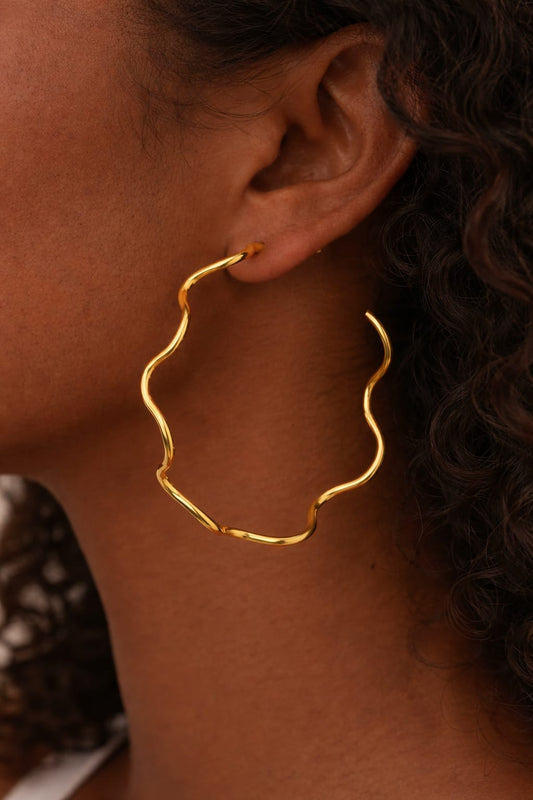 Desert Waves Hoop