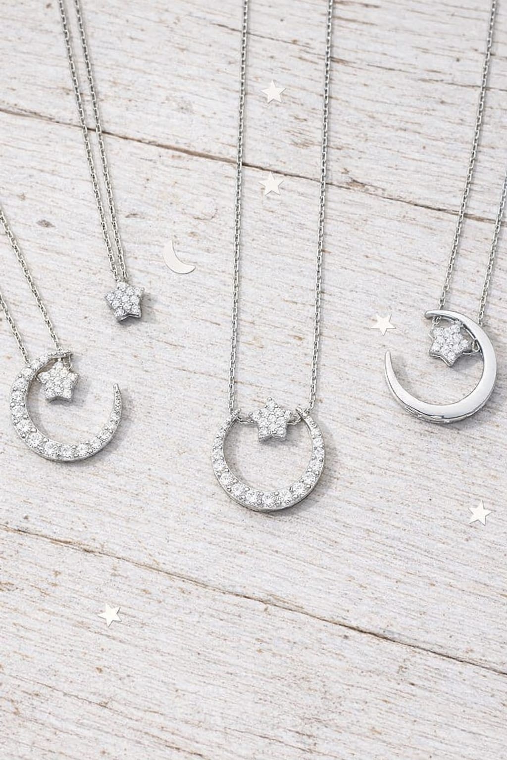 Celestia Star Necklace – Dainty 5-Way Wear