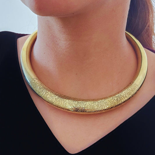 Banjara Brass Choker