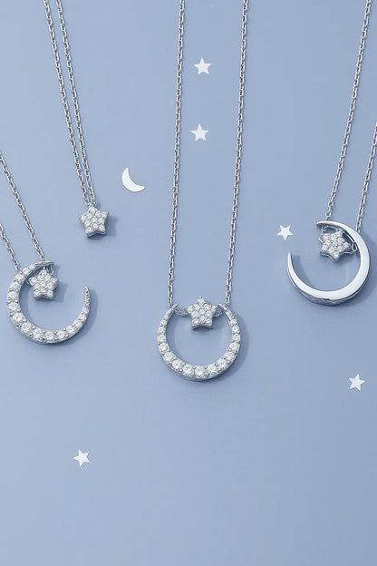 Celestial Star Necklace – Dainty 5-Way Wear Bliss Boho