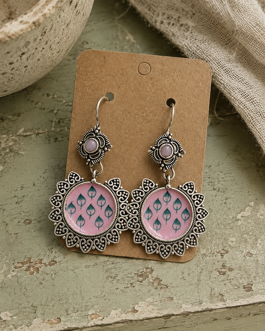 Gulabi Patta Dangle