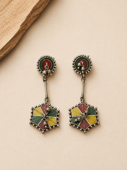 Rangoli Enamel Drops