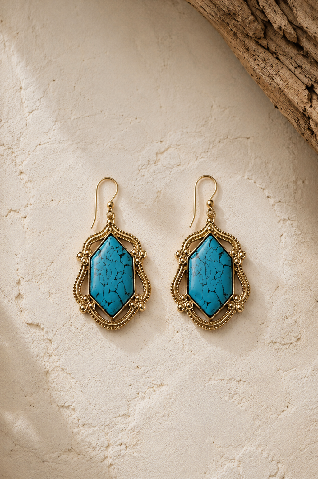 Aaranya Turquoise  Drops