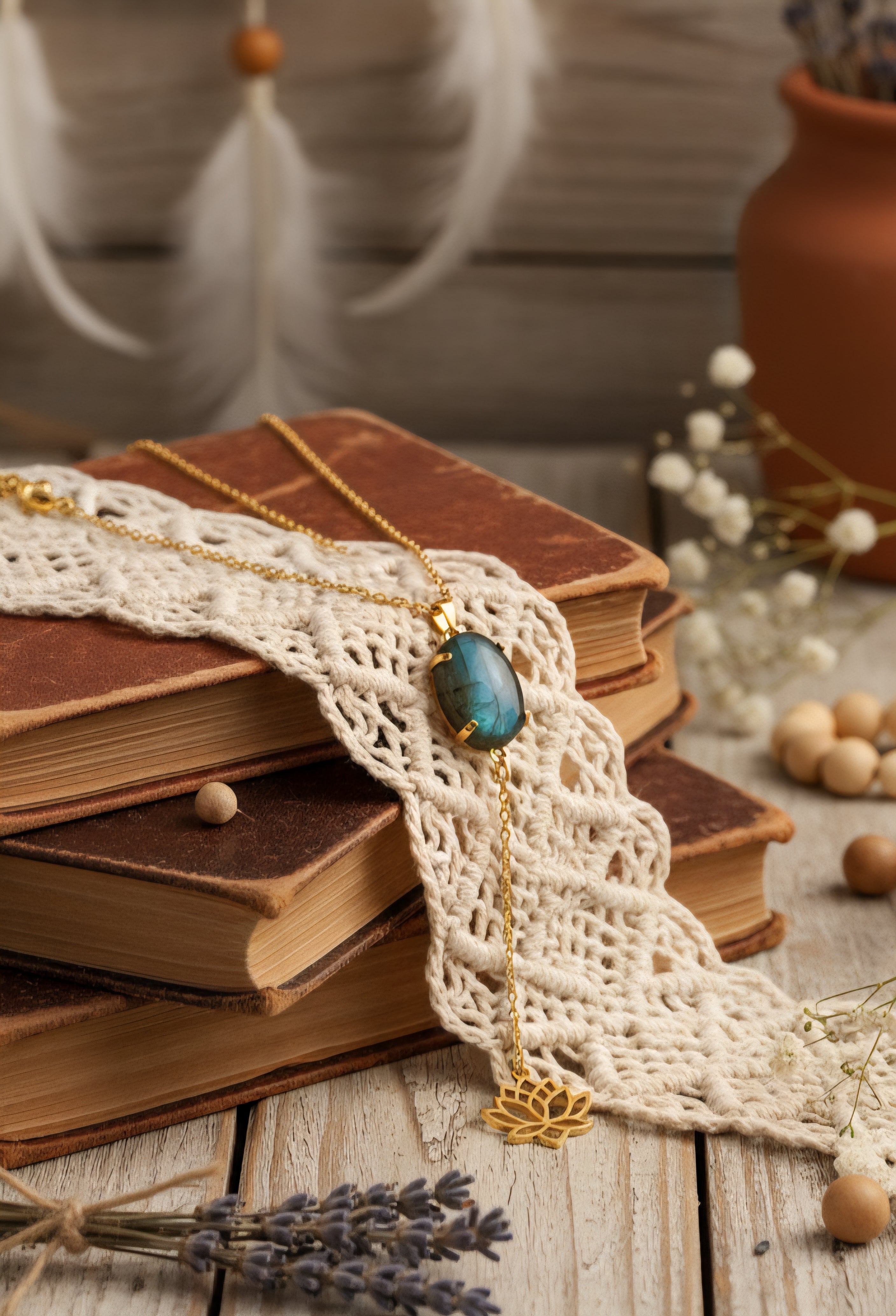 Mystica Aurora – Labradorite Soul Neckpiece