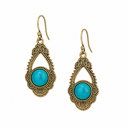 Turquoise Drops Earrings